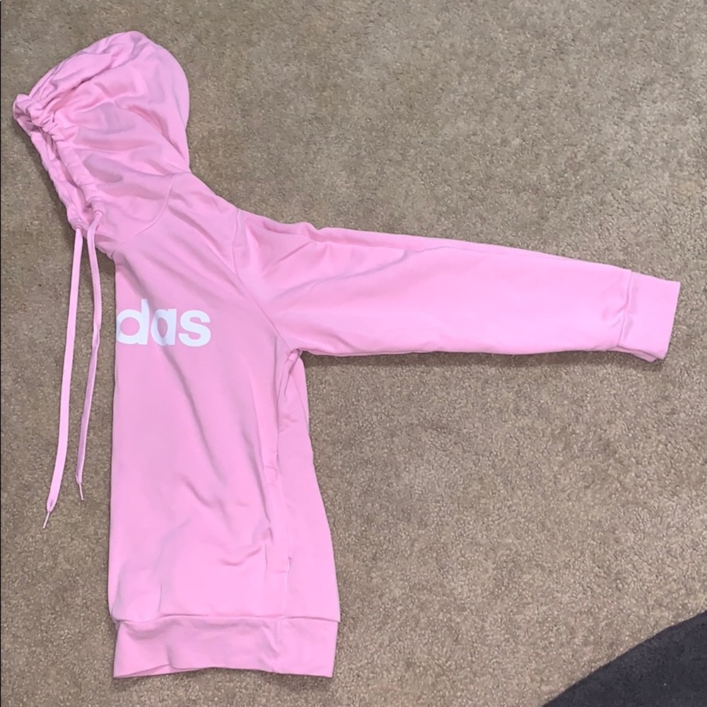 Adidas Pink Hoodie